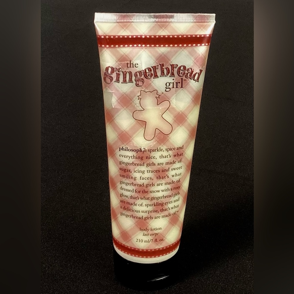 The gingerbread girl -7oz. Body lotion